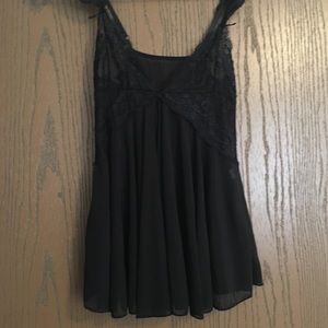 Black Lacy Intimate Dress